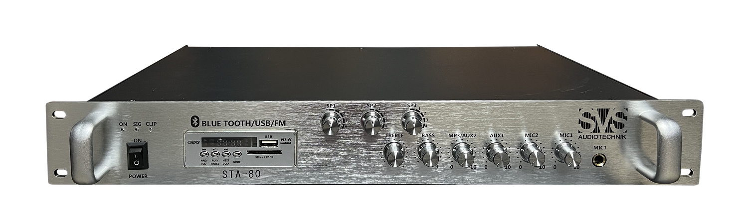 SVS Audiotechnik STA-80 Микшер-усилитель для систем Public Address в Голицыно