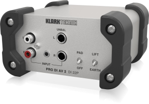 Klark Teknik DI 22P пассивный стерео директ-бокс в Голицыно
